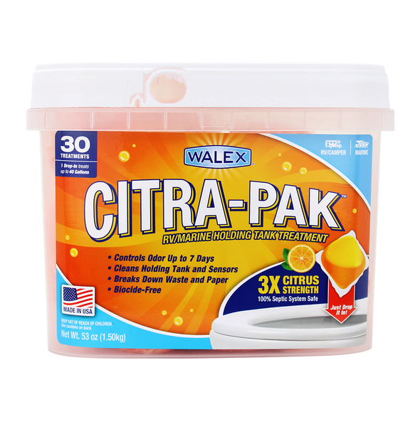 Walex Waste Holding Tank Treatment (MPN: CITRAPAK30CA)