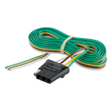 Curt 4-Way Flat Trailer Wiring Connector (MPN: 58042)