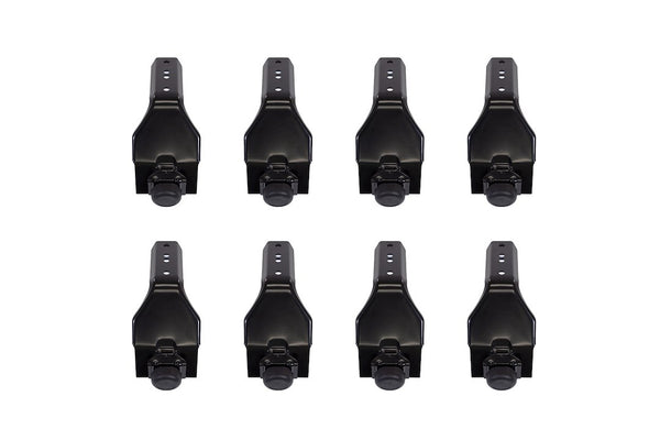 Ironman Roof Basket Mounting Kit (MPN: IRRFEET210)