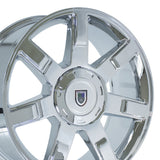 OE Wheels CA80 Chrome Plated Wheel (MPN: CA80-22090-6550-31C)