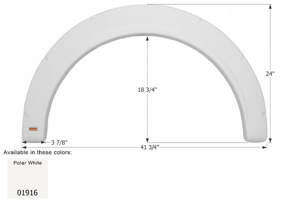 Icon Fender Skirt for Fleetwood Flair Motorhomes (MPN: 01916)