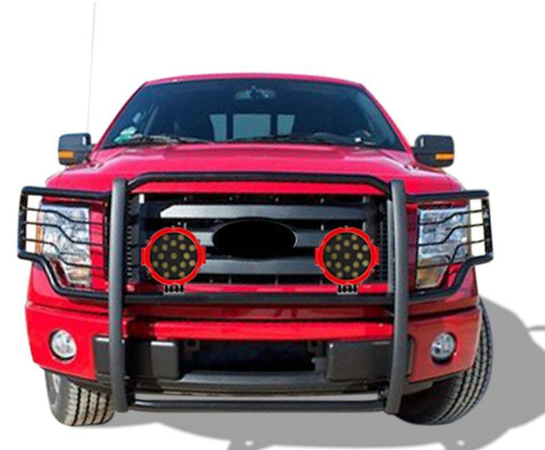 Black Horse Grille Guard Kit (MPN: 17FP30MA-PLR)
