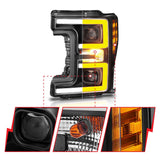 AnzoUSA Headlight Assembly With Projector Beam (MPN: 111388)