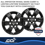 Coast To Coast Impostor Wheel Skin 17 Inch (MPN: IWCIMP439BLK)
