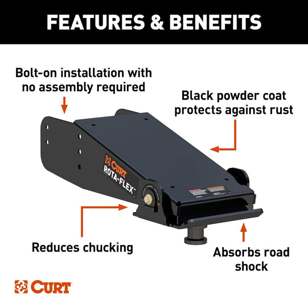 Lippert Components Rota-Flex Fifth Wheel Hitch (MPN: 328329)