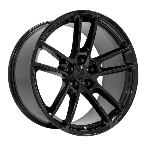 OE Wheels DG23 Gloss Black Aluminum Wheel (MPN: DG23-20100-5115-18B)