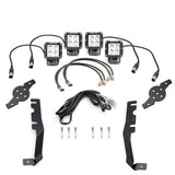 ZROADZ Hood Hinge LED Mounts (MPN: Z364721-KIT4)