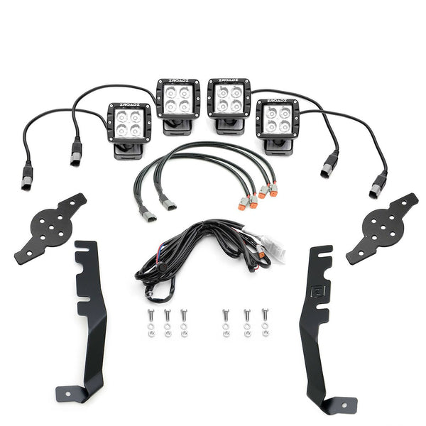 ZROADZ Hood Hinge LED Mounts (MPN: Z364721-KIT4)