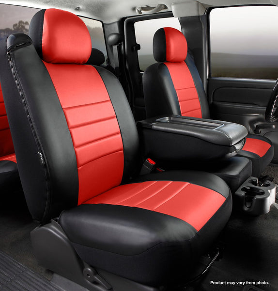 Fia SL60 Series Leatherlite Seat Cover (MPN: SL68-8 RED)
