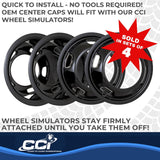 Wheel simulator for 17 inch wheels (MPN: IWCN9010BLK)