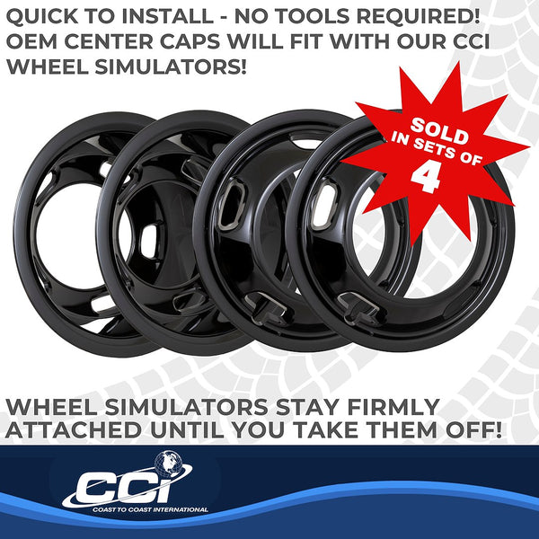 Wheel simulator for 17 inch wheels (MPN: IWCN9010BLK)