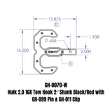 Gen-Y Hitch Pintle Hook (MPN: GH-0070-W)