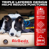 Rear Seat Air Mattress for JEEP, SUV, and Crossover Vehicles (MPN: PPI-TAN_XUV)