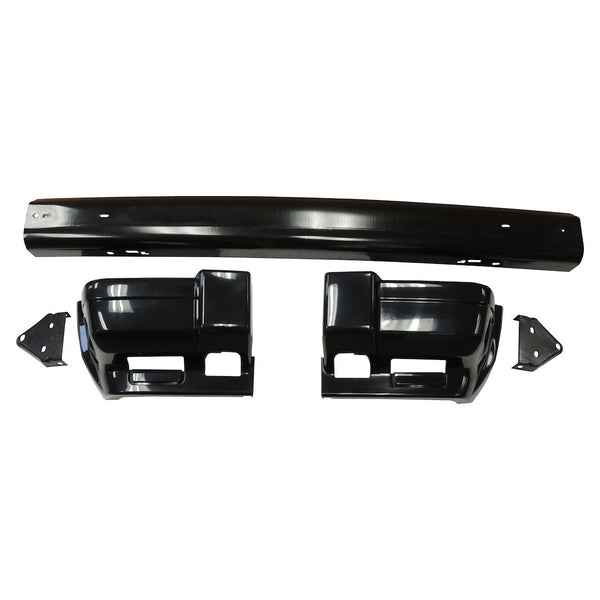 Crown Automotive Black Front Bumper Kit (MPN: 5EE85TZZACK)