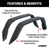 Aries Jeep Fender Flares (MPN: 2500207)