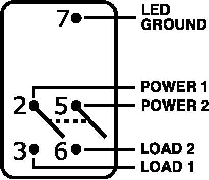 Multi Purpose Switch by Blue Sea (MPN: 7934-BSS)