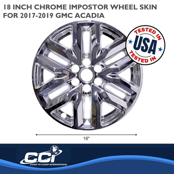 Coast To Coast Impostor Wheel Skin 18 Inch (MPN: IMP466X)
