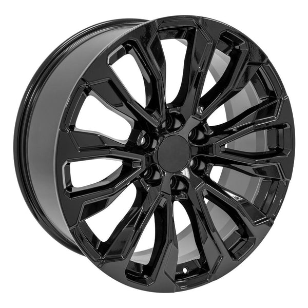 OE Wheels CV30 Gloss Black Aluminum Wheel (MPN: CV30-22090-6550-28B)
