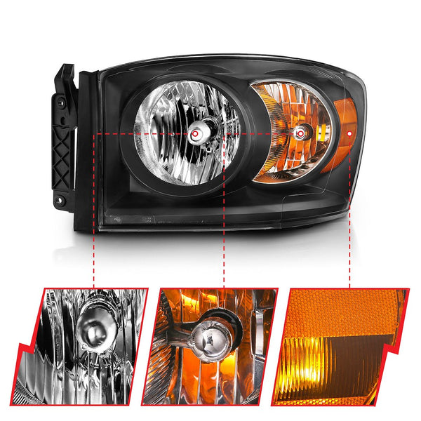 AnzoUSA Headlight Assembly (MPN: 111427)