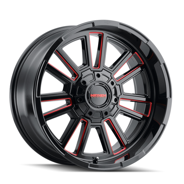 Mayhem Wheels 20 Inch Gloss Black Wheel (MPN: 8115-2981BTR)