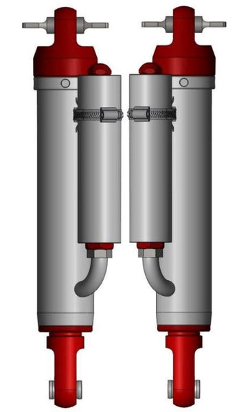 aFe Control Sway-A-Way Hydraulic Shock Absorbers (MPN: 402-0056-10)