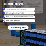 Battle Born Batteries Lithium Deep Cycle Battery (MPN: BBGC3)