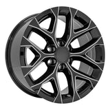 OE Wheels CV98B 20 Inch Aluminum Wheel (MPN: CV98B-20090-6550-24BM)