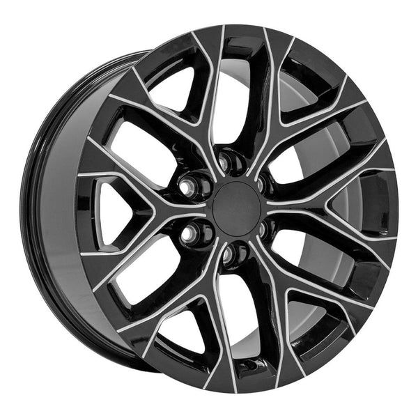OE Wheels CV98B 20 Inch Aluminum Wheel (MPN: CV98B-20090-6550-24BM)