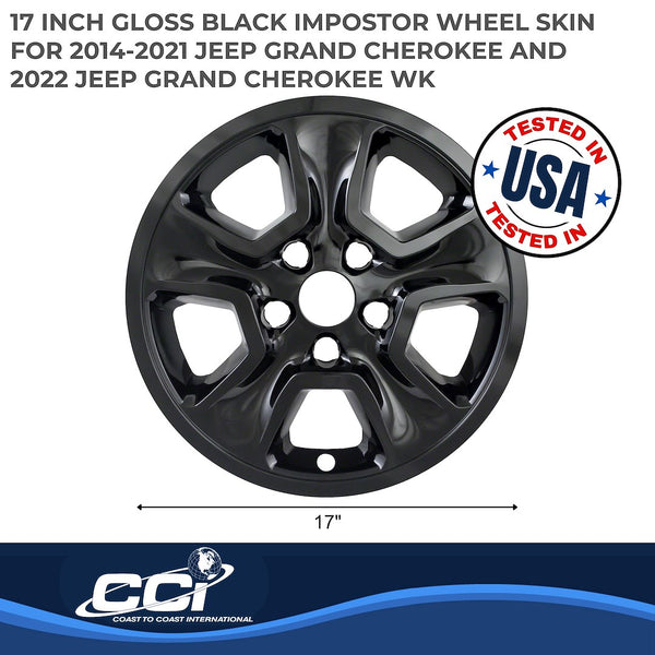 Coast To Coast Impostor Wheel Skin 17 Inch (MPN: IWCIMP365BLK)