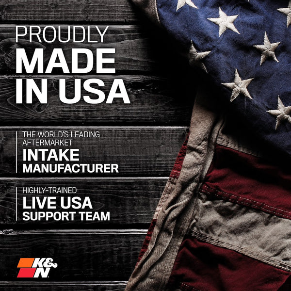 K&N Cold Air Intake System (MPN: 63-9043)