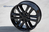 OE Wheels FR76 Gloss Black Wheel (MPN: FR76-22090-6135-44B)