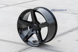 OE Wheels DG22 Gloss Black Aluminum Wheel (MPN: DG22-22095-5500-29B)