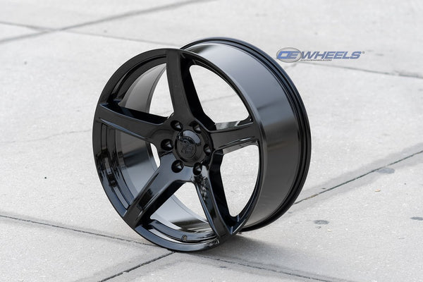 OE Wheels DG22 Gloss Black Aluminum Wheel (MPN: DG22-22095-5500-29B)