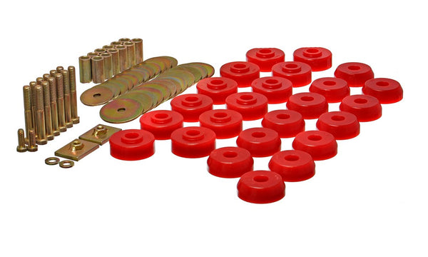Energy Suspension Body Mount Bushings (MPN: 3.4167R)