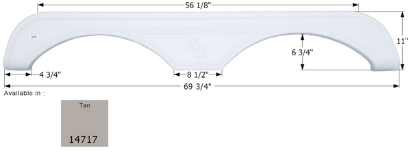 Icon Fender Skirt (MPN: 14717)