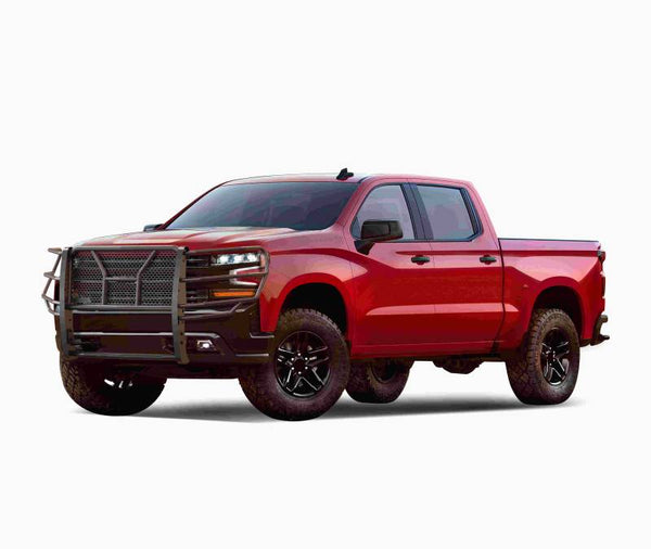 Black Horse Off Road Grille Guard (MPN: RU-CHSI19-B)