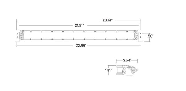 Rigid Lighting SR-Series Pro LED Light Bar (MPN: 920414)