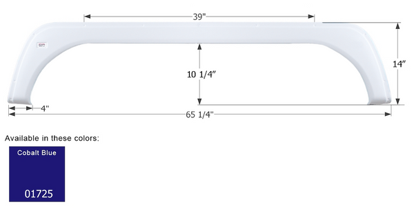 Icon Fender Skirt For Tandem Axle RVs (MPN: 01725)