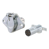 CURT 6-Way Round Trailer Wiring Connector (MPN: 58092)