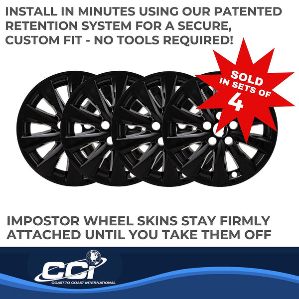 Coast To Coast Impostor Wheel Skin 17 Inch (MPN: IMP448BLK)