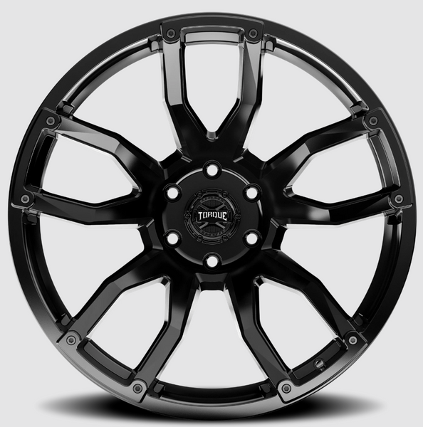 Torque Wheels 20 Inch Satin Black Impact Wheel (MPN: TW403C-20908404-12)