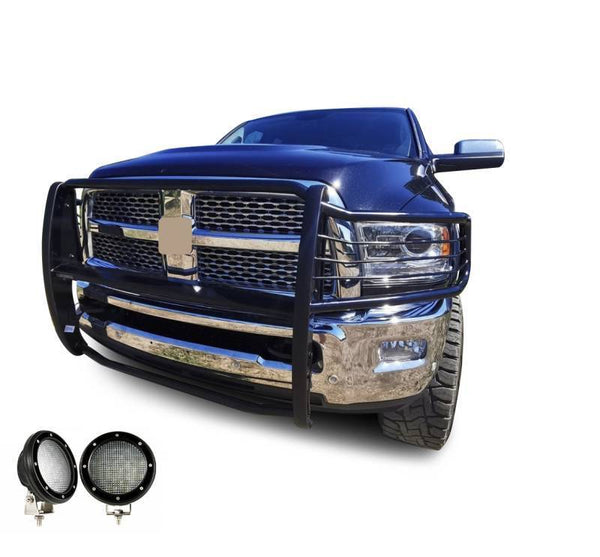 Black Horse Grille Guard Kit (MPN: 17DR01MA-PLFB)