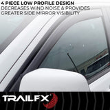 TrailFX TFX 4-PC Window Vents (MPN: 4888IC)