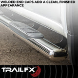 TrailFX 5 Inch Oval Straight Nerf Bar (MPN: A7011S)