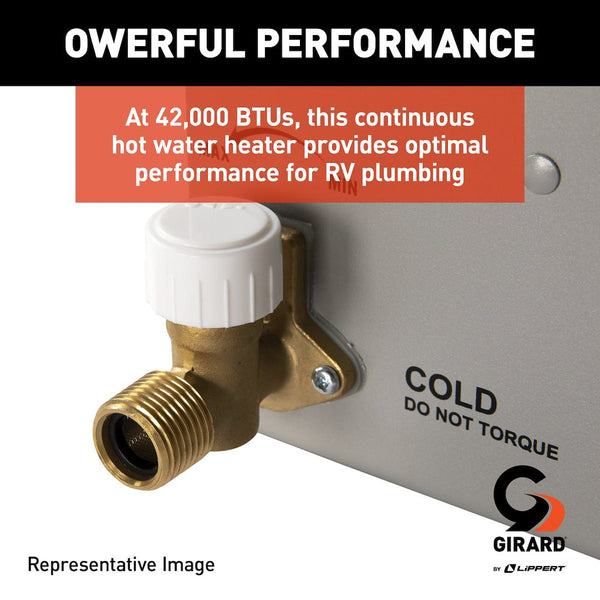 Girard Tankless RV Hot Water Heater (MPN: 2GWHAM)