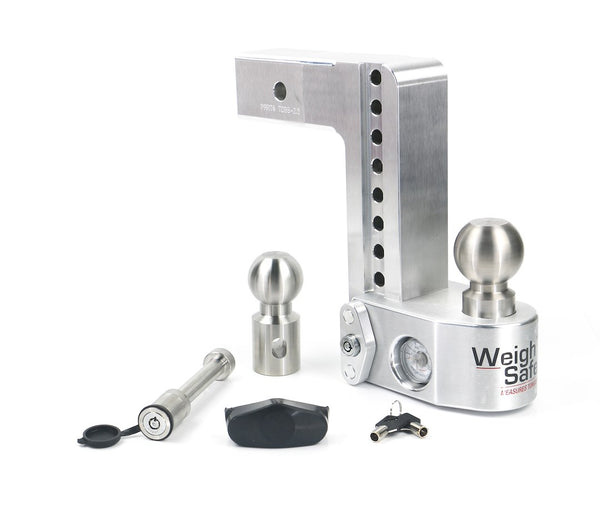 Weigh Safe Trailer Hitch Ball Mount (MPN: WS8-2.5-KA)