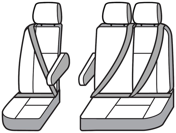 Covercraft SeatSaver Seat Cover for Trucks (MPN: SS8479PCGY)