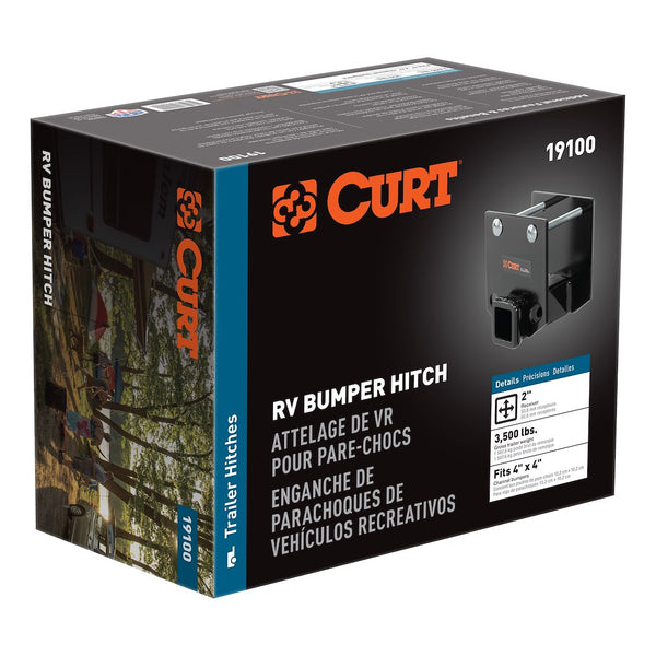 Curt Trailer Hitch Rear for Recreational Vehicles (MPN: 19100)