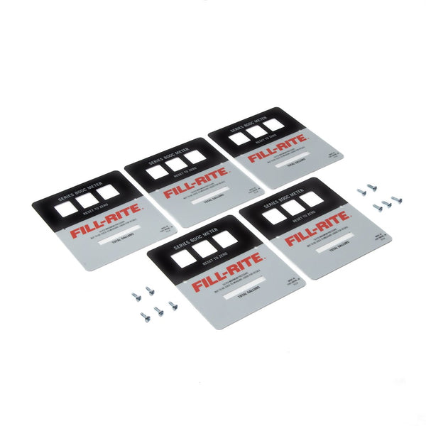 Fill-Rite Flow Meter Faceplate (MPN: KIT800FPP)
