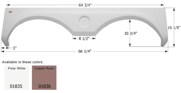 Icon Fender Skirt for Gulfstream Yellowstone (MPN: 01836)